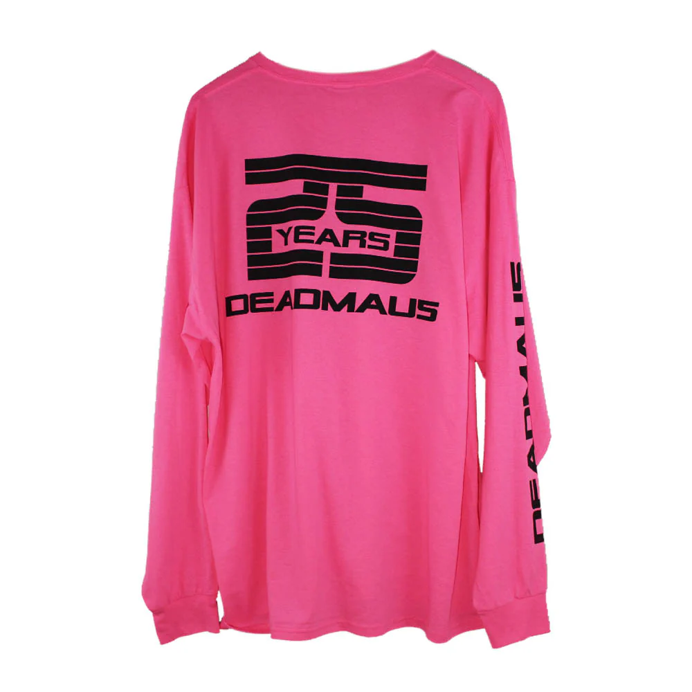 25 Years Long Sleeve T-Shirt (Pink) - Image 2