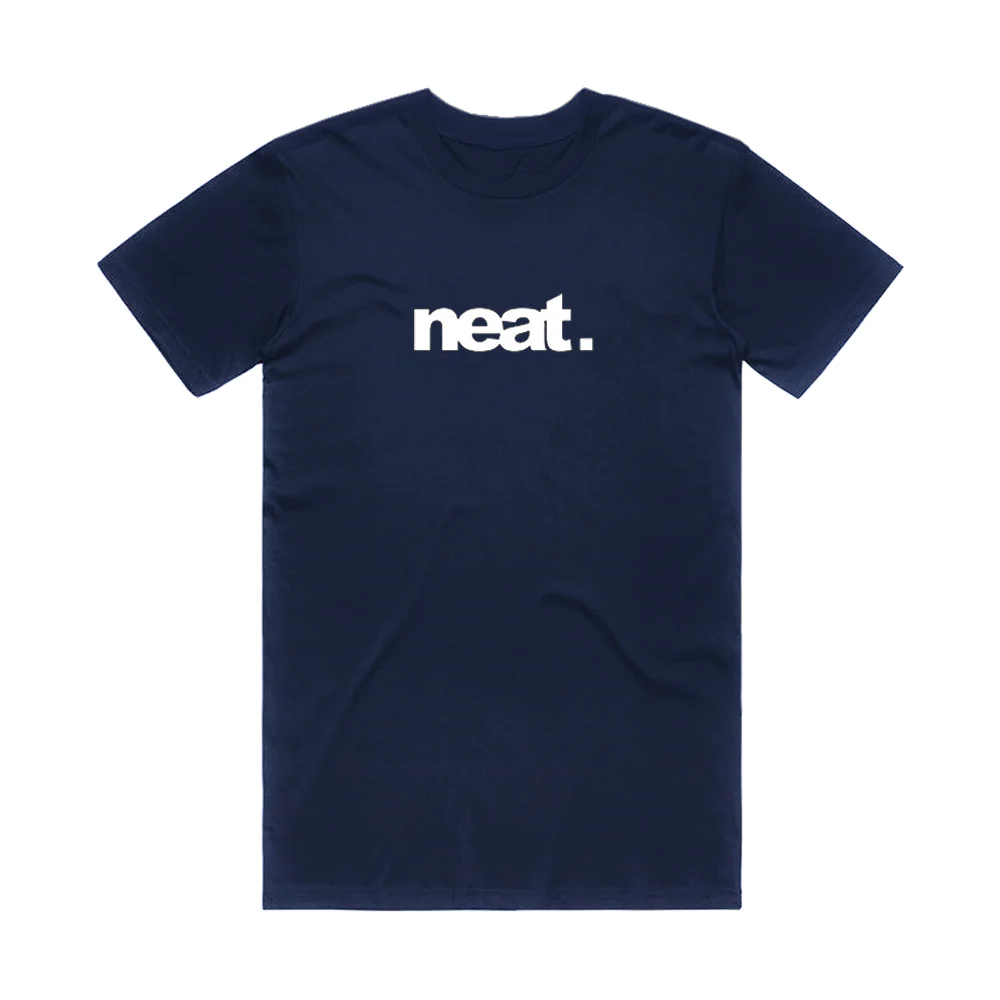 neat. tee - blue edition
