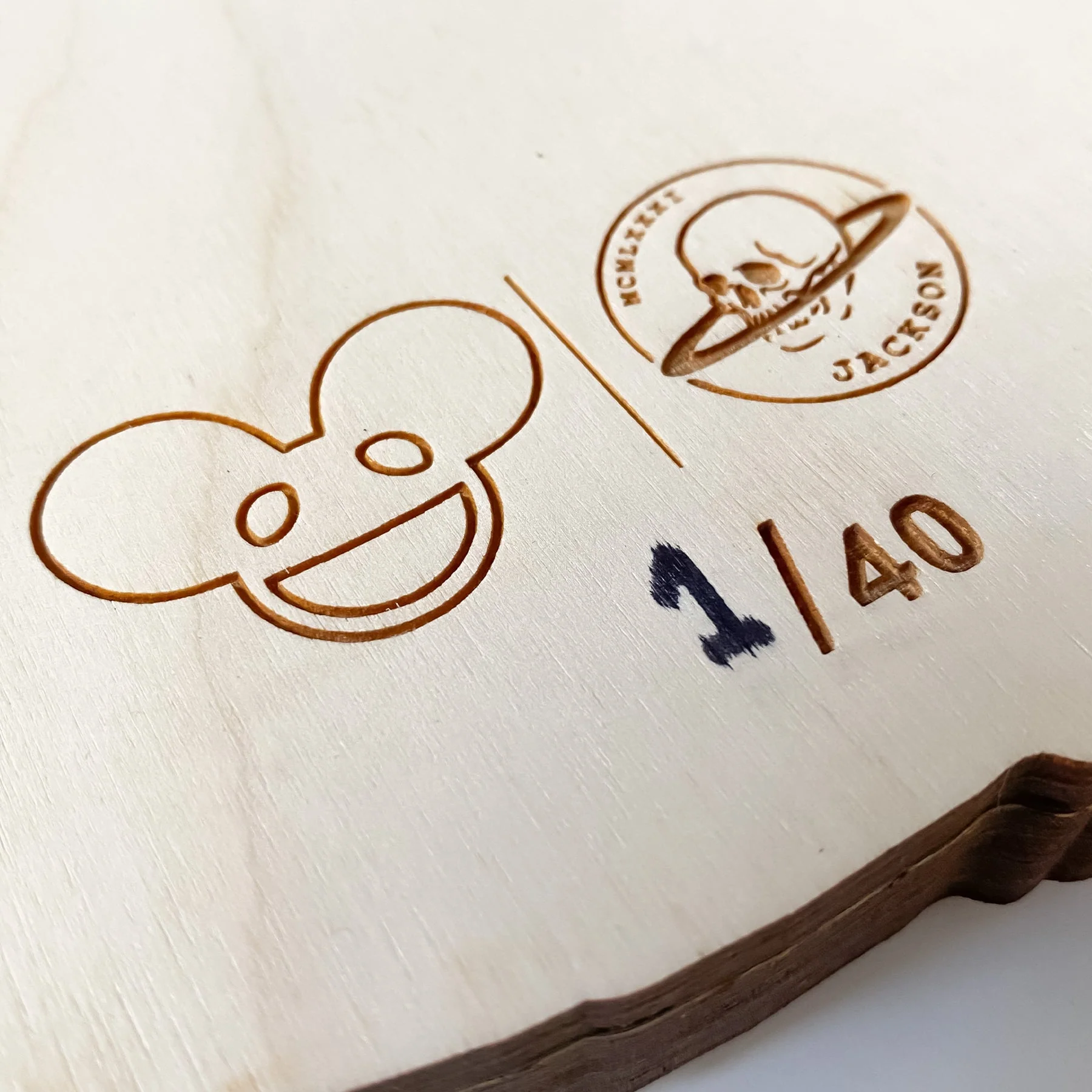 deadmau5 x Paul Jackson - limited edition wood art print - Image 10
