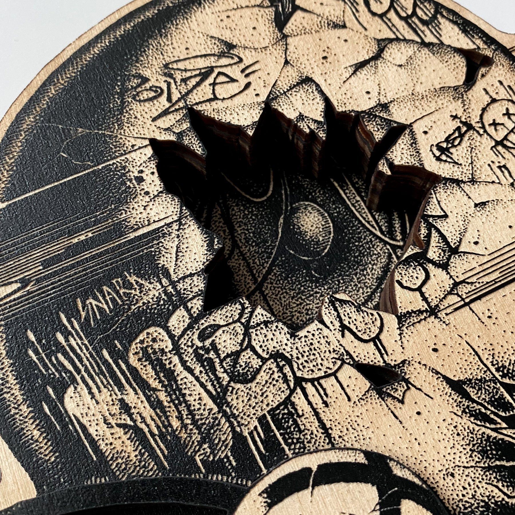 deadmau5 x Paul Jackson - limited edition wood art print - Image 6