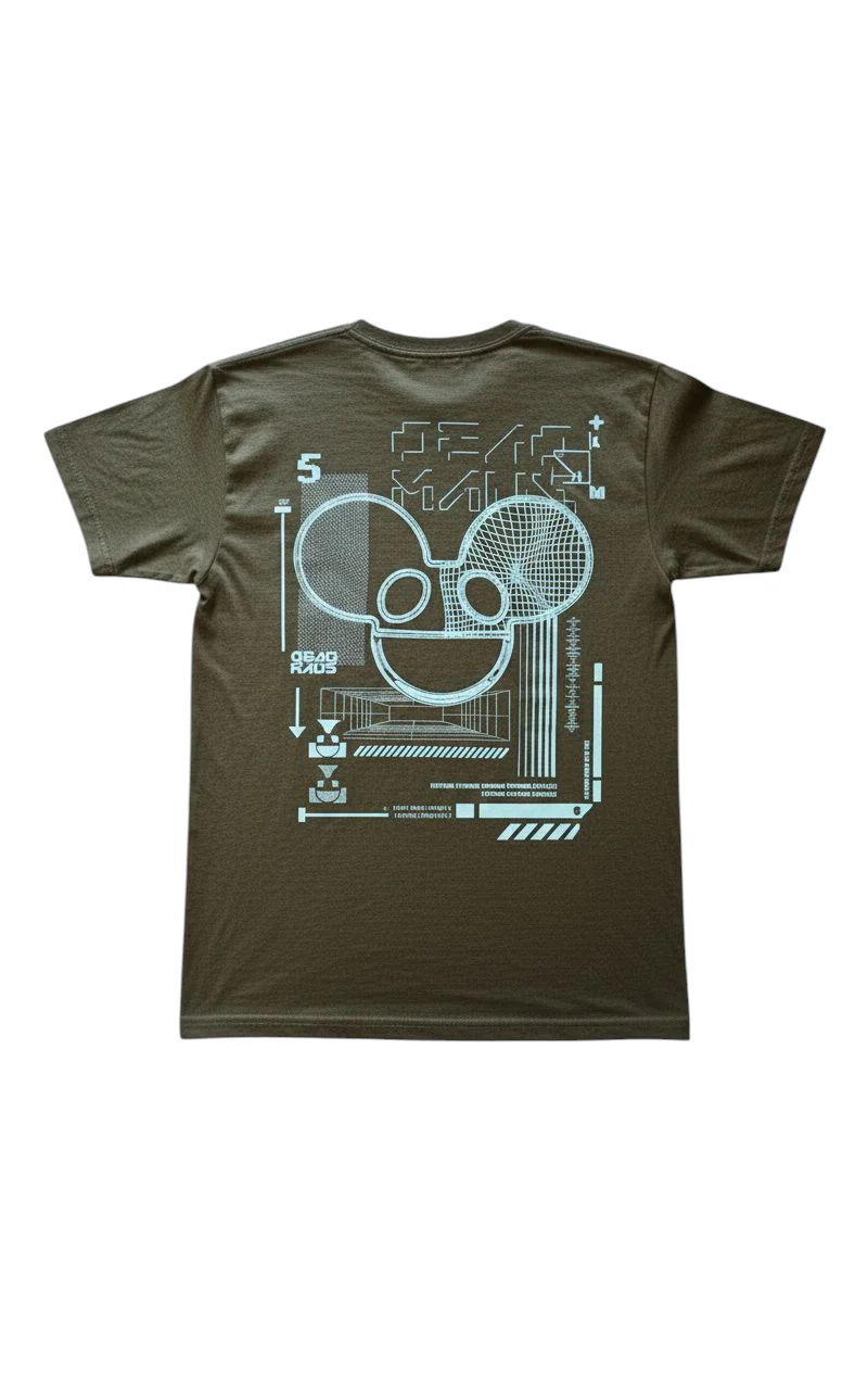 Green Grid Tee - Image 2