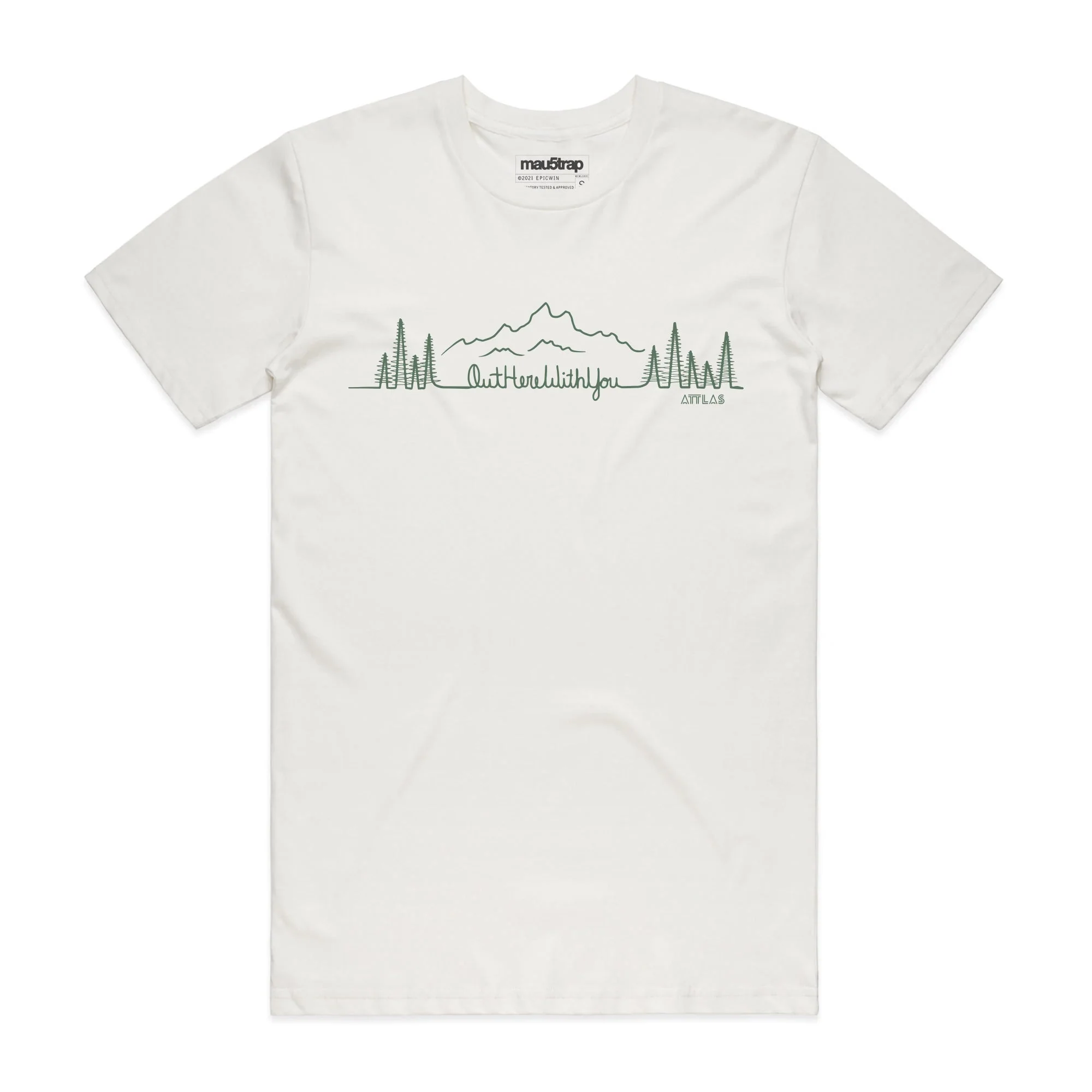 Attlas - out here with you tee
