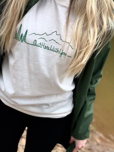 Attlas - out here with you tee - Image 4