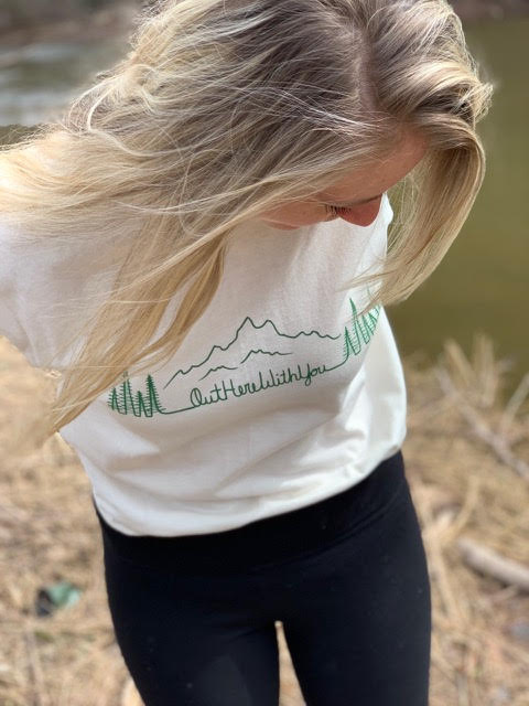Attlas - out here with you tee - Image 5