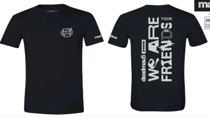 mau5trap - We Are Friends Tee - Black