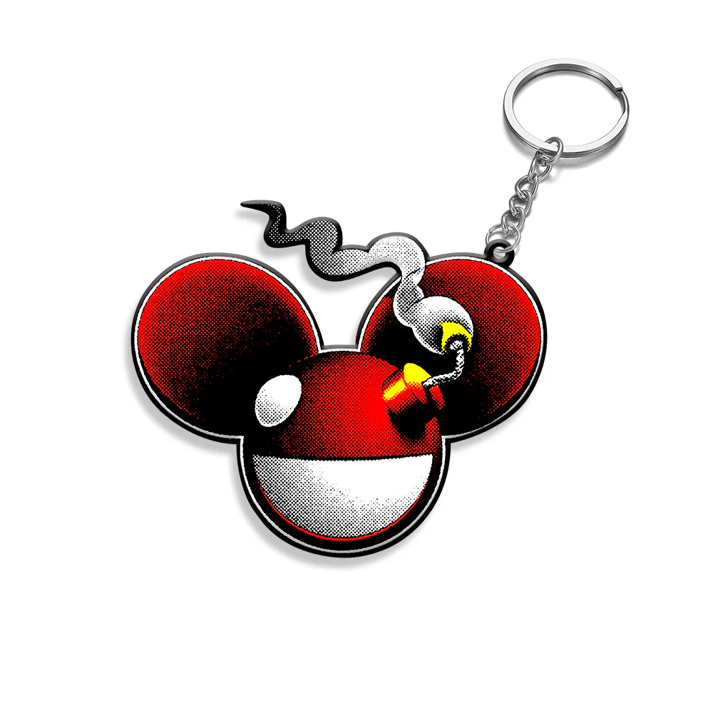 TNT Rubber Keychain